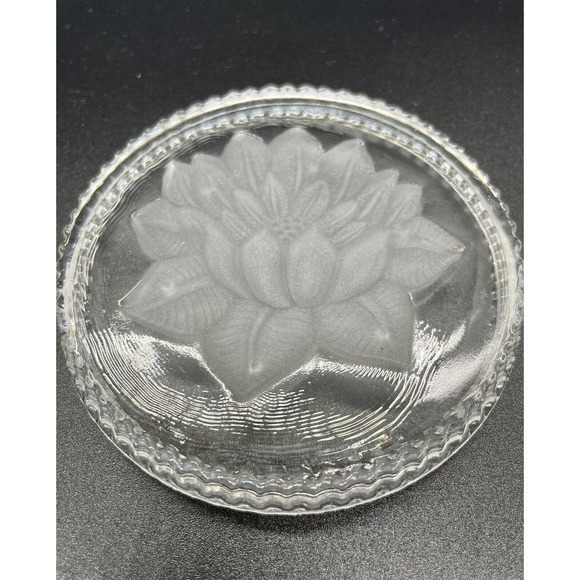 Genuine Lead Crystal Coasters Made in Western Germany Set of 4 - Picture 5 of 6